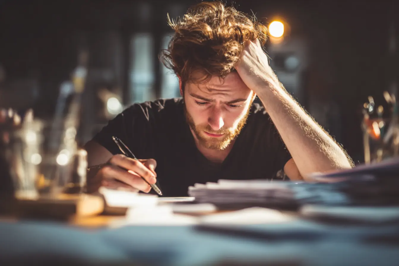 Relógio simbolizando o tempo gasto em revisão excessiva de tarefas