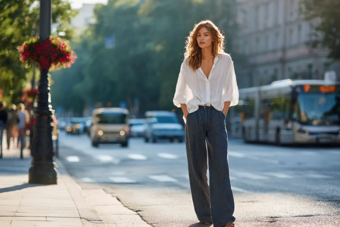 Guarda-roupa cápsula com peças casuais femininas