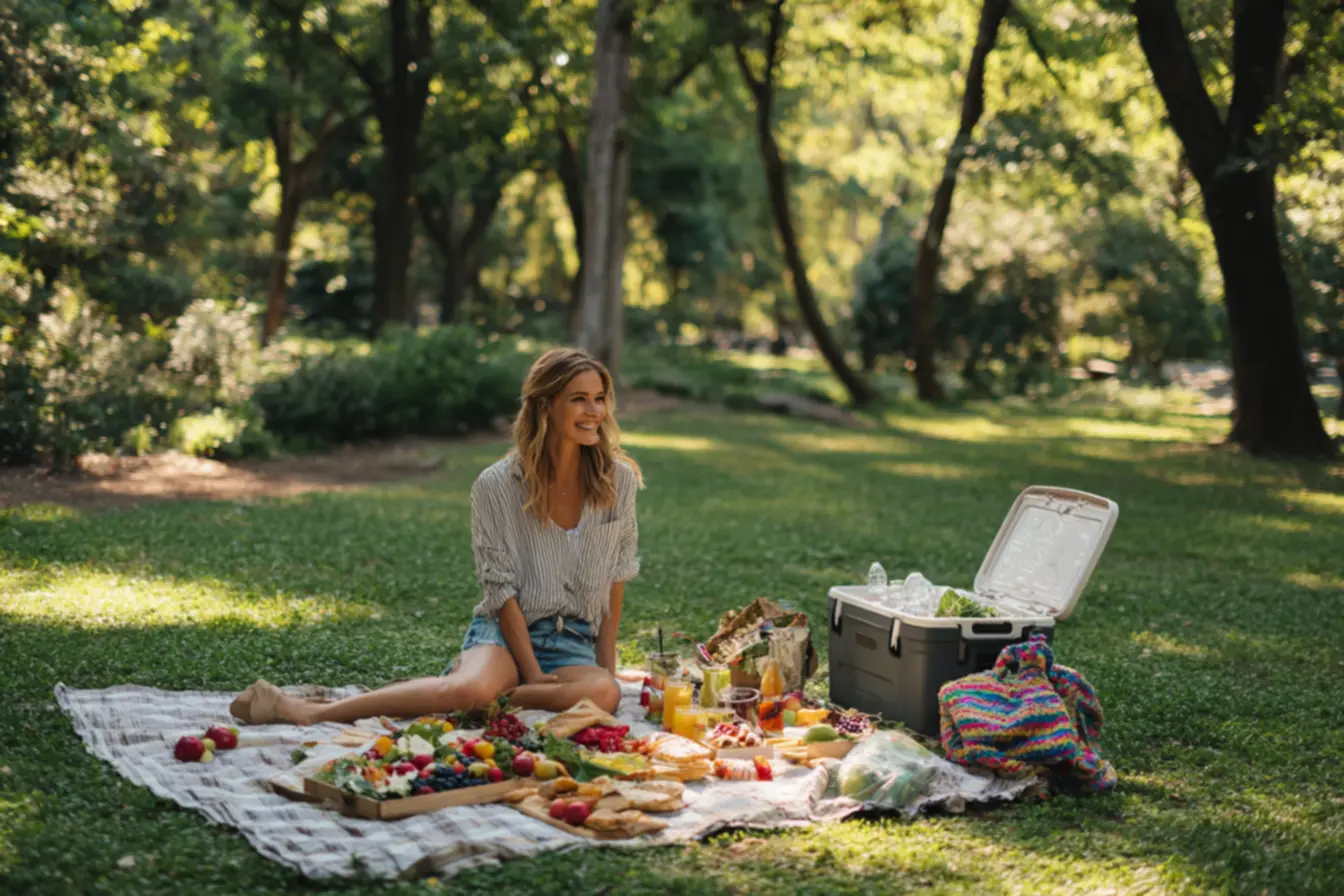 Tempo de conservação de alimentos em cooler e bolsa térmica em piquenique