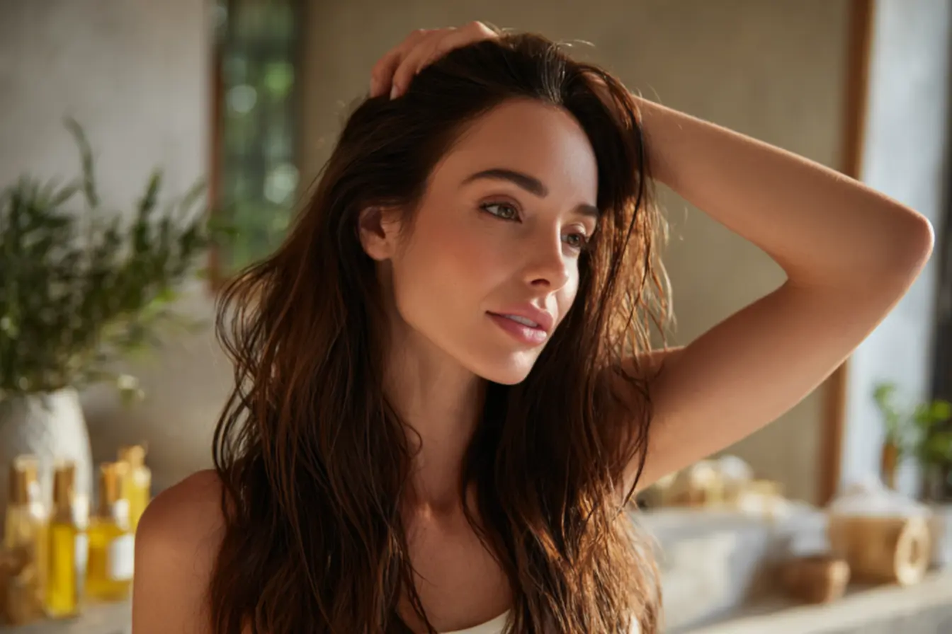 Tratamentos de hidratação, nutrição e reconstrução para cabelo liso