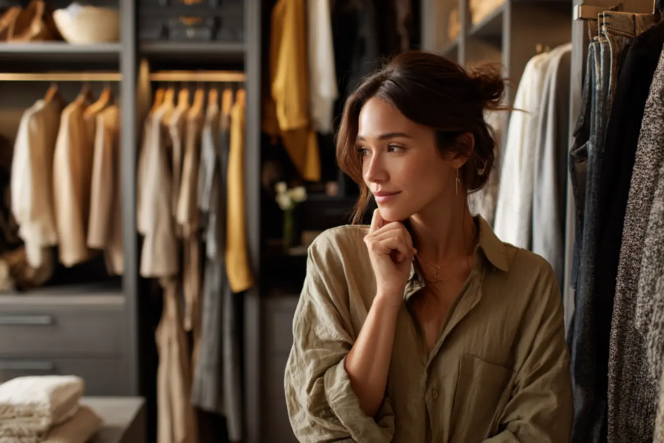 Roupas femininas coordenadas para guarda-roupa cápsula com foco em peças versáteis