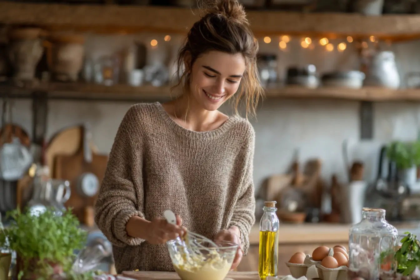 Passo a passo com mixer para maionese de alho caseira super cremosa