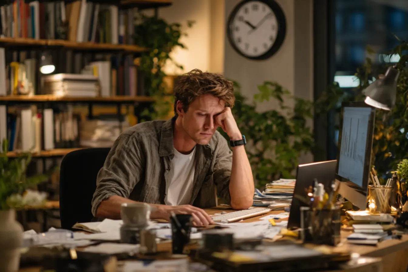 Organização da rotina e ambiente de trabalho para evitar alternar tarefas em excesso