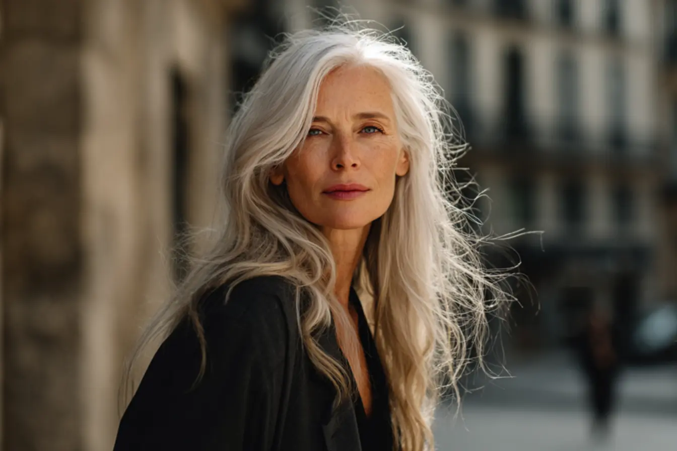 Cabelo Branco Feminino: Como Adotar Essa Tendência Estilosa de Forma Elegante