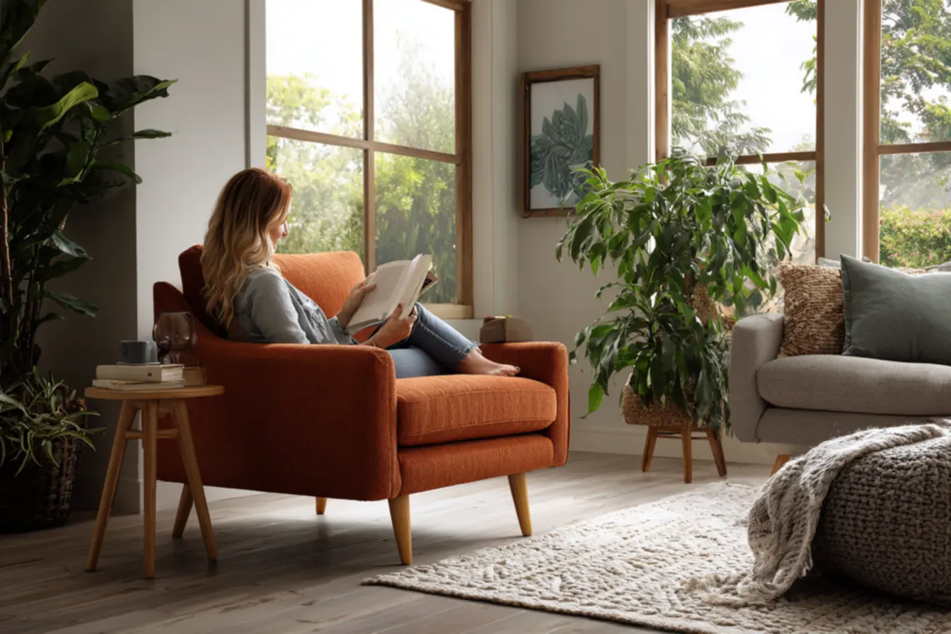 cadeira de veludo colorida como destaque sofisticado na decoração