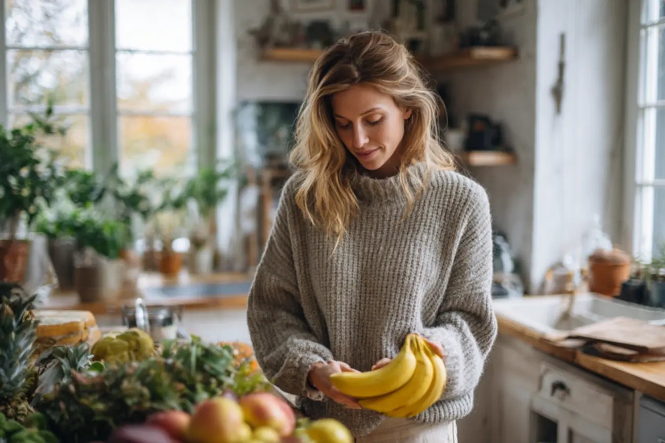 como conservar bananas maduras na fruteira por mais tempo com boa ventilação