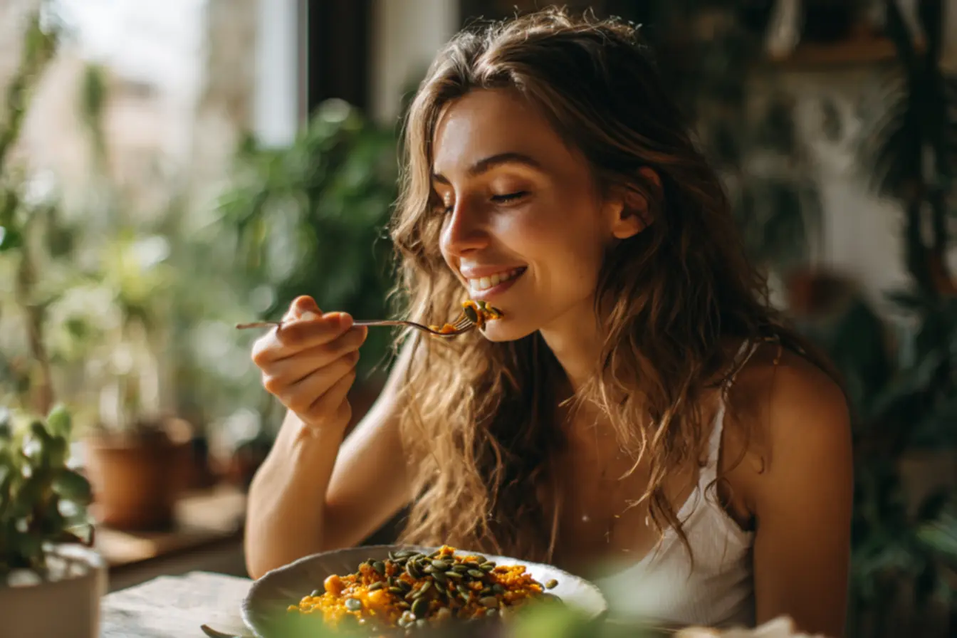 porção diária ideal de sementes de abóbora para rotina saudável