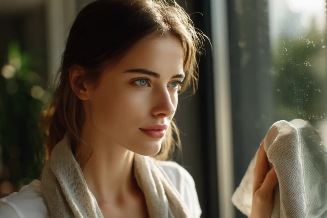 Como limpar vidros e espelhos sem manchas usando técnica correta de limpeza