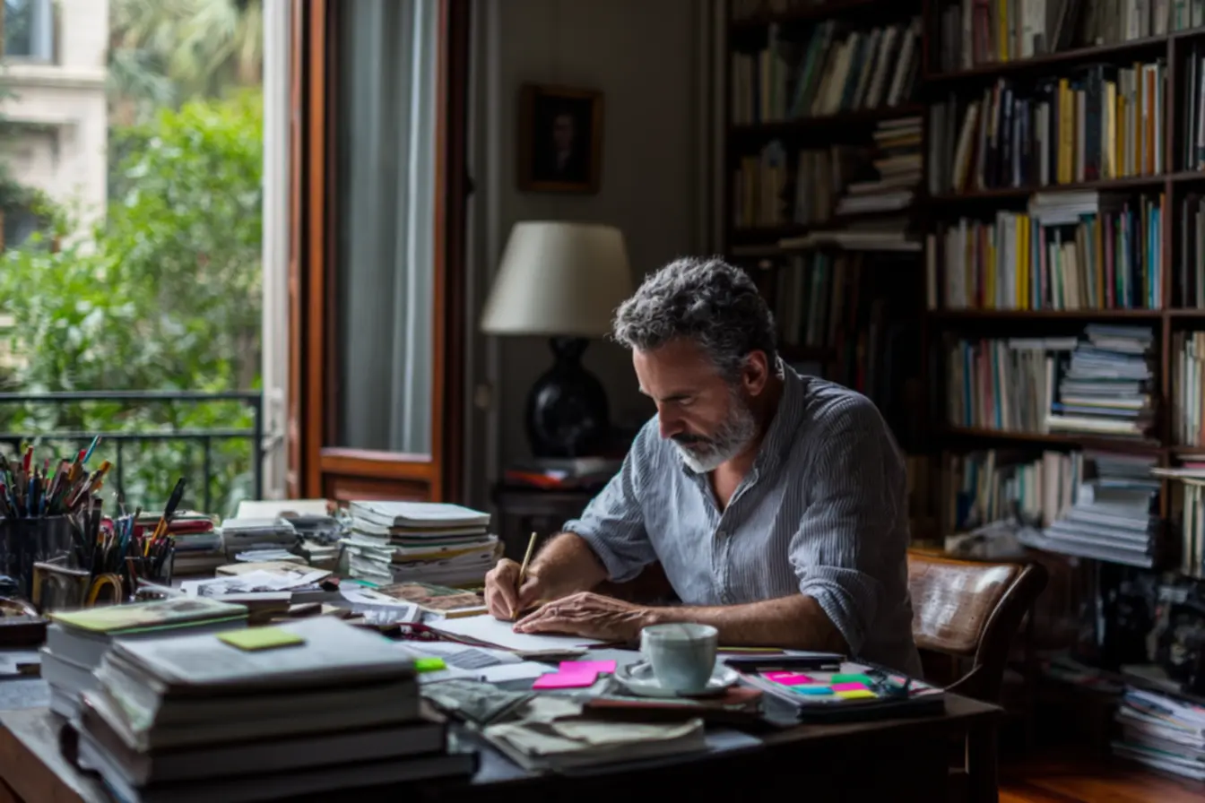 O detalhe que escritores produtivos mantêm todos os dias