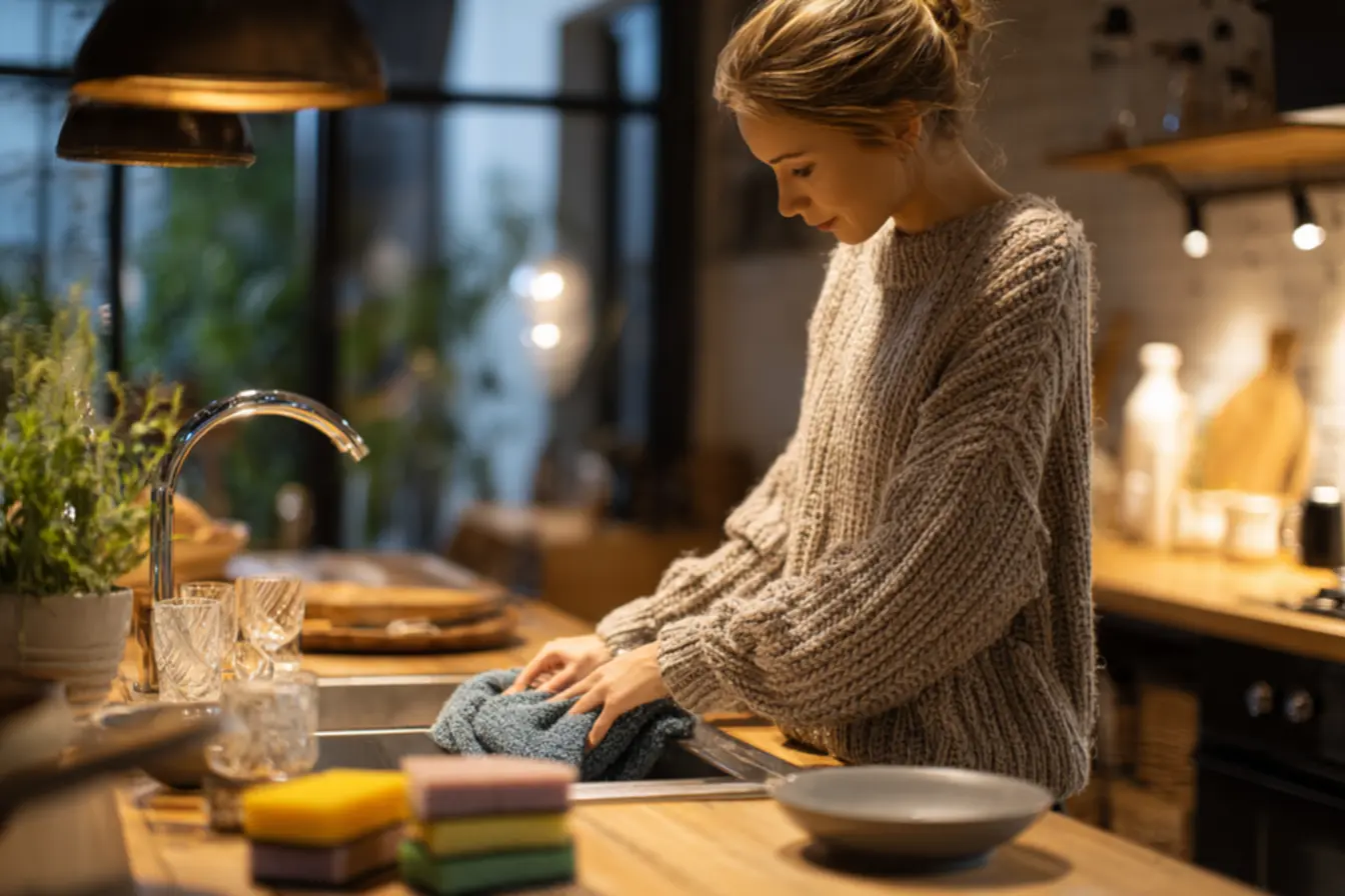 Entenda o significado das cores na bucha de cozinha e evite danos às suas panelas