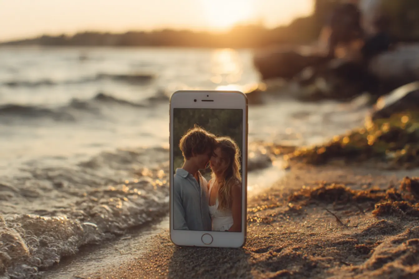 Legenda romântica para foto de casal no Instagram