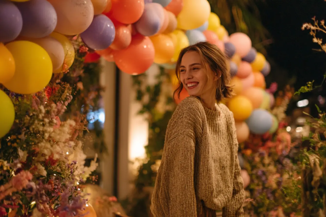 Ideias criativas para decoração de festas: balões e painéis que encantam