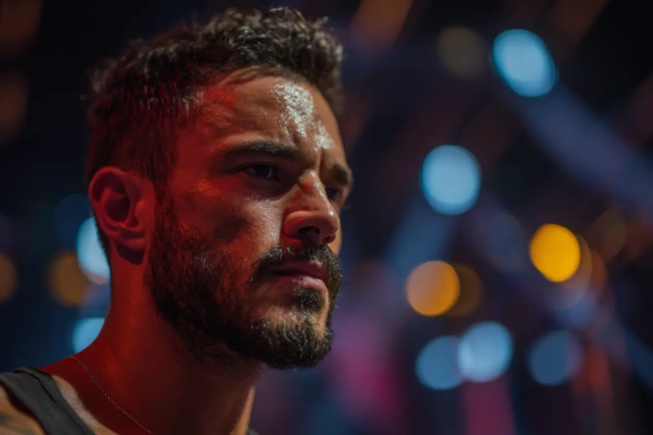 Juliano Floss emocionado antes do resultado do paredão no BBB 26