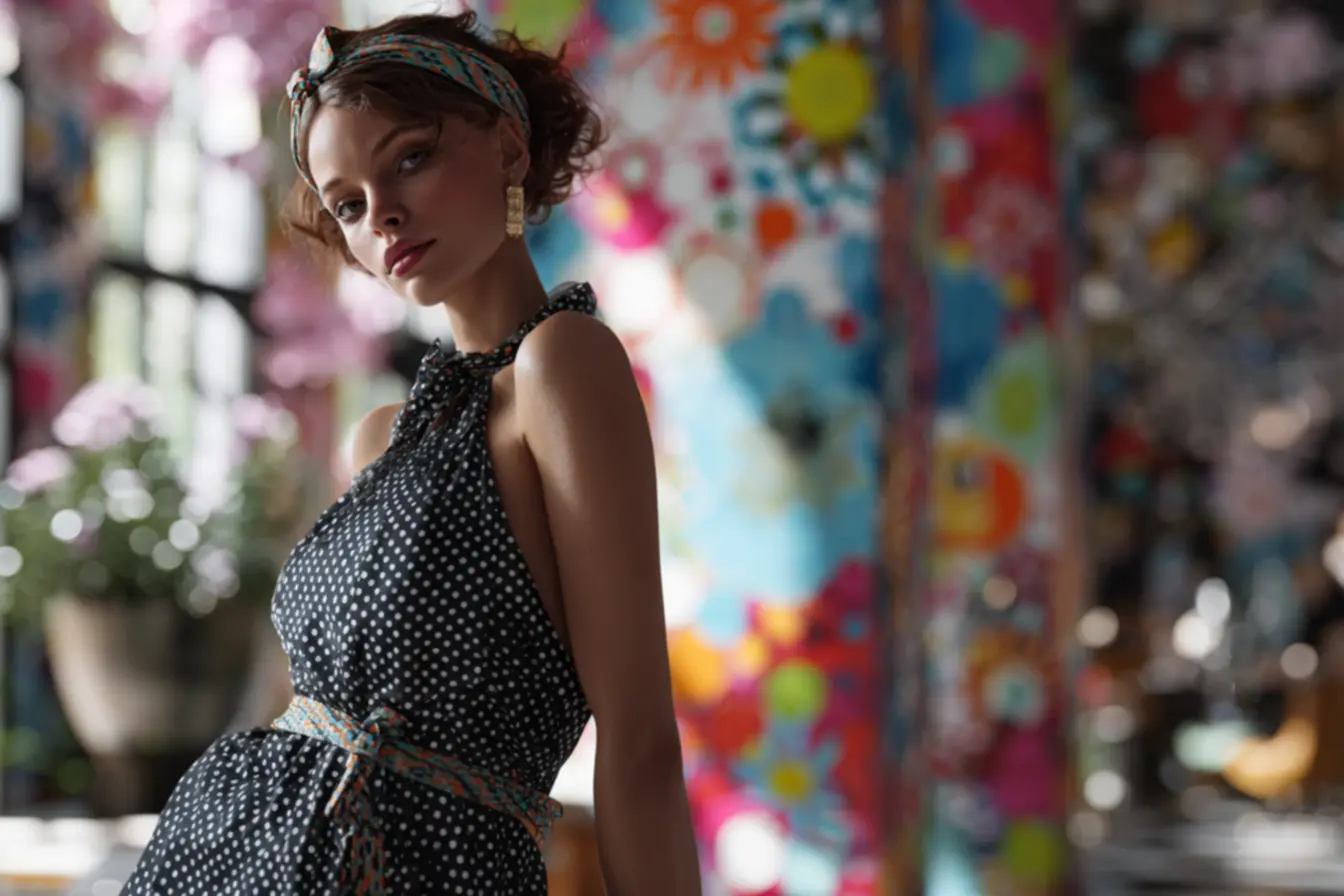 Moda Mod e futurista dos anos 60 com minissaias, vestidos trapézio e botas brancas