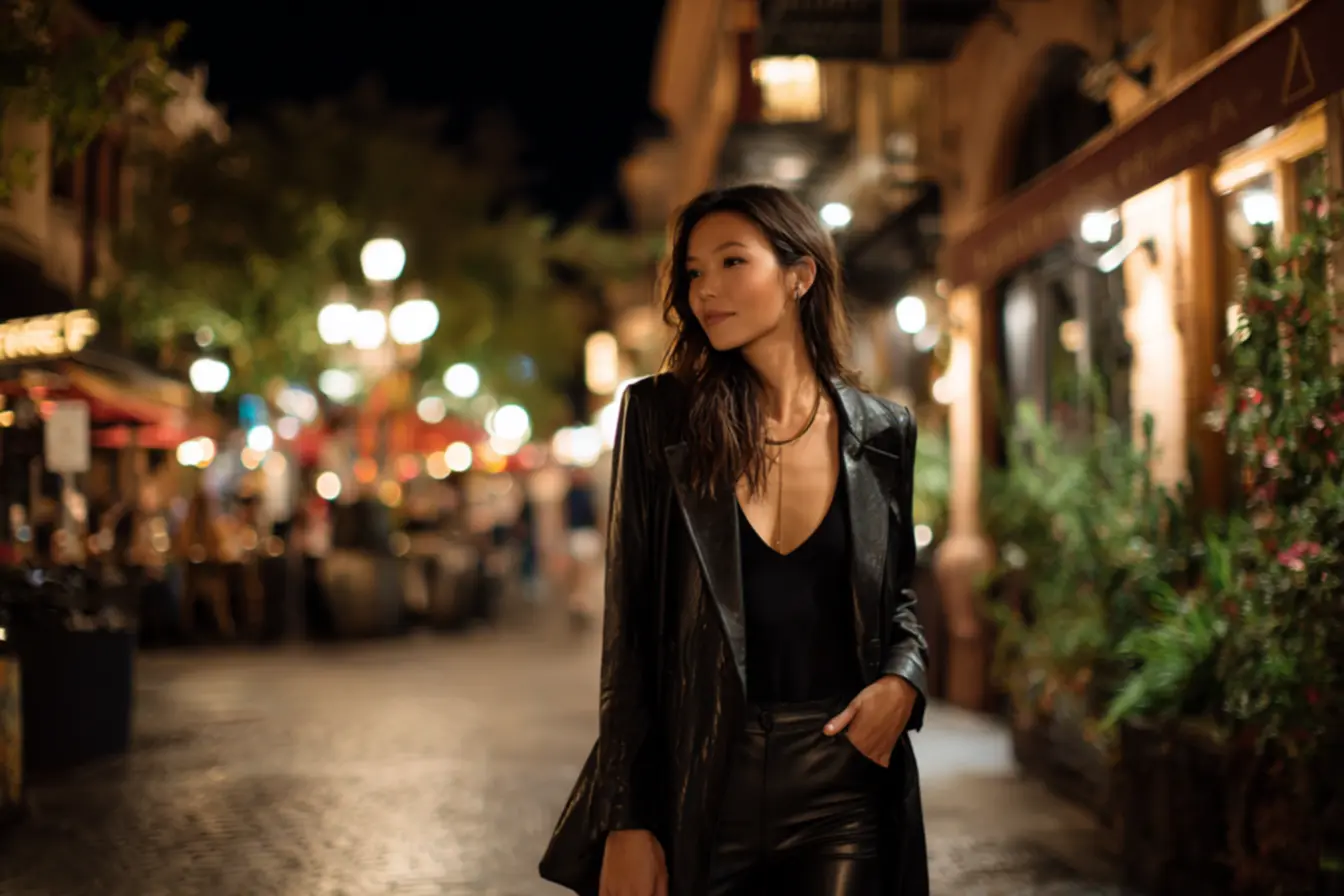 Looks elegantes com calça legging para noite combinando conforto e sofisticação