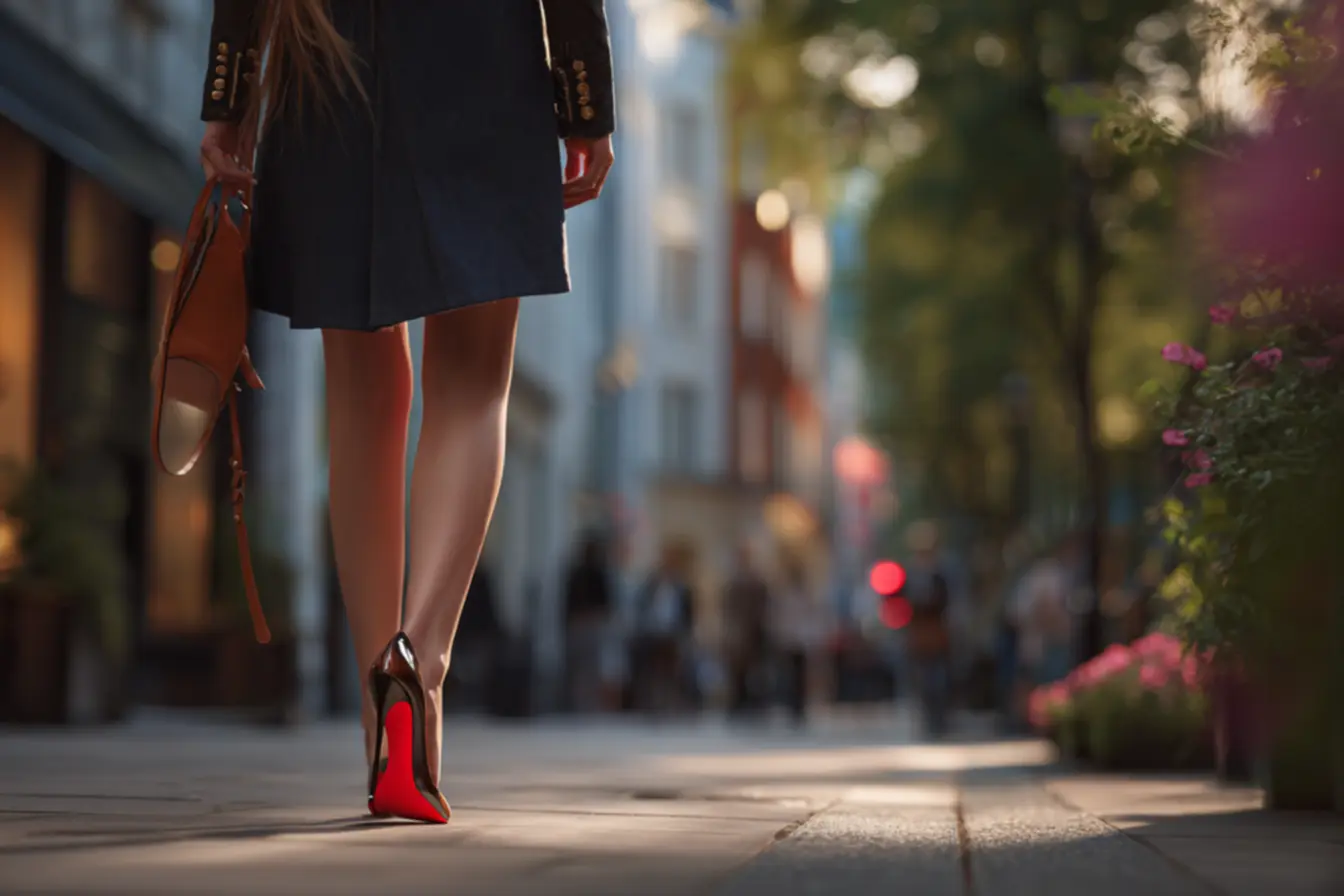 sapato louboutin preço alto e luxo contemporâneo com sola vermelha icônica