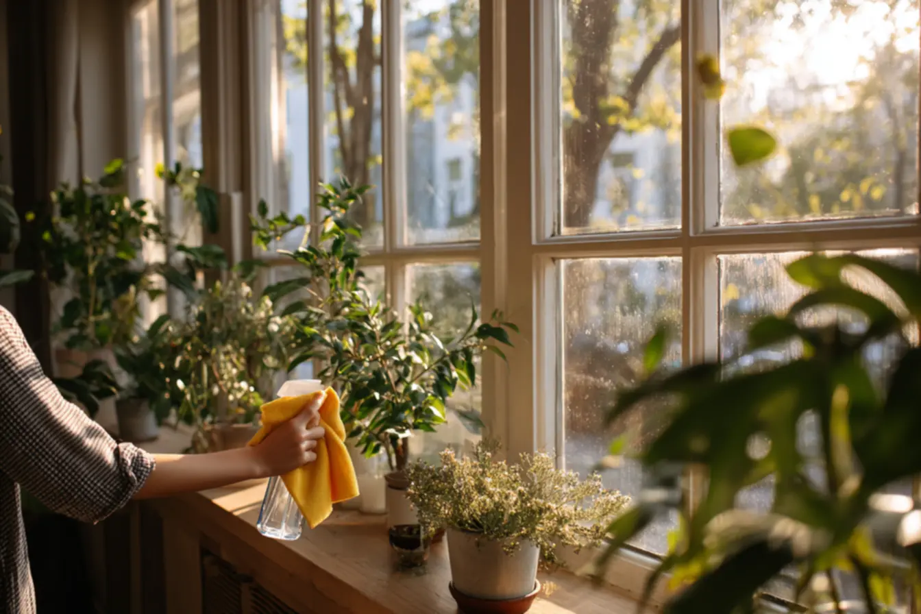 Mistura caseira surpreendente para deixar suas janelas brilhando sem custos elevados