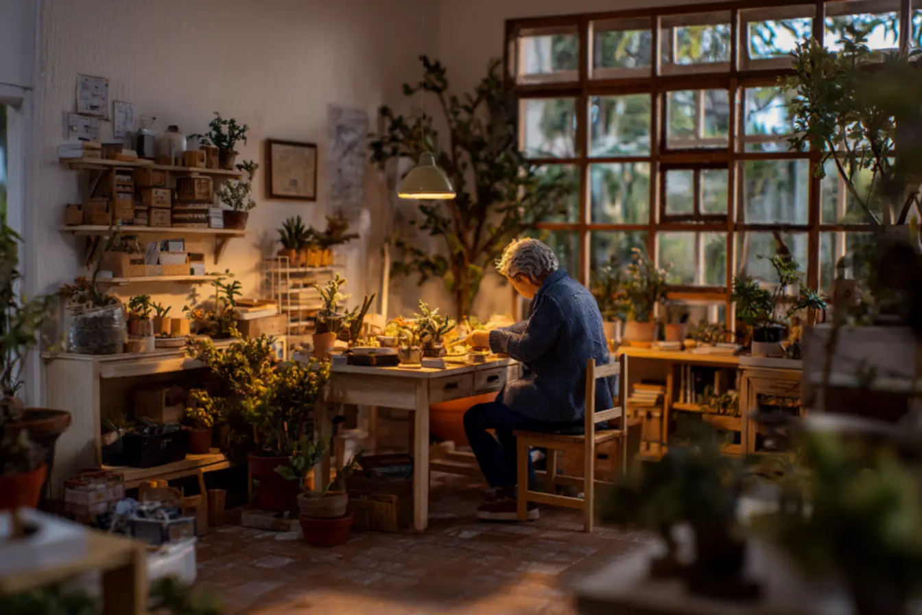 Otimizando o espaço: a importância de ajustar o ambiente para a disciplina diária.