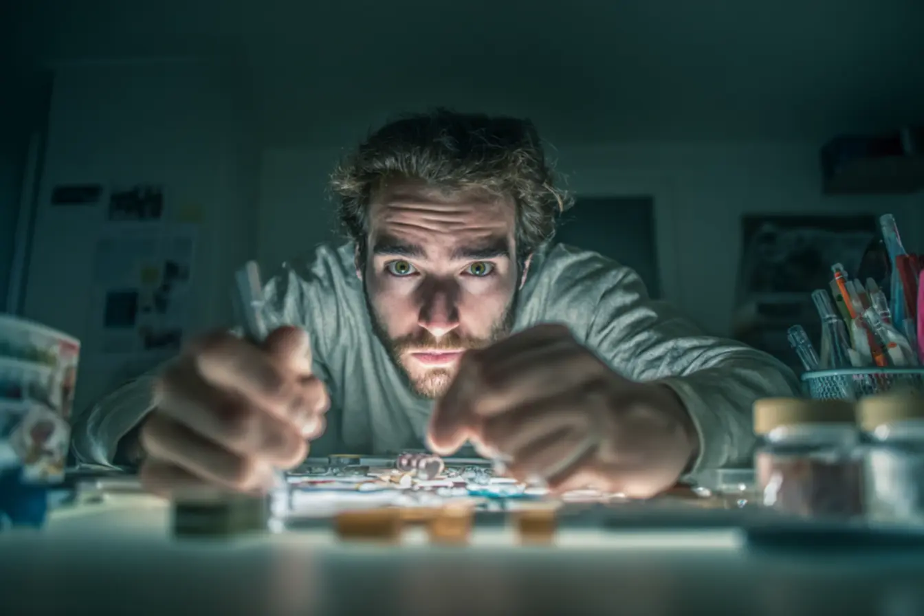 Copo de água ao lado de um despertador, incentivando a hidratação matinal.