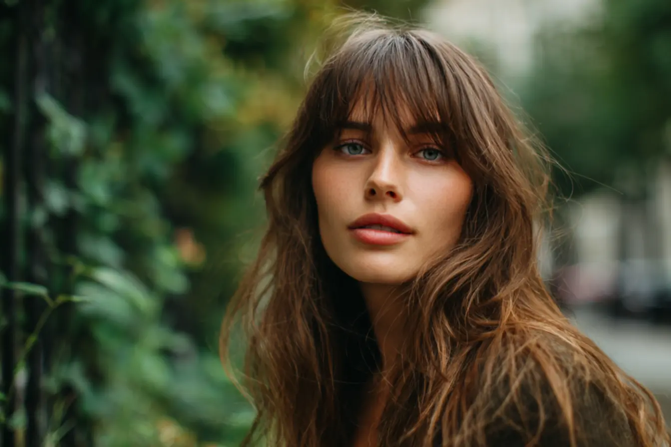 Penteados modernos para cabelo médio com franja: seu guia completo para arrasar