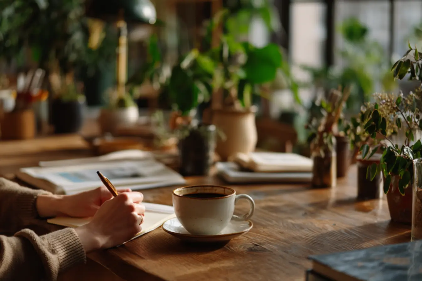 rotina matinal com pequenos rituais para começar o dia com foco