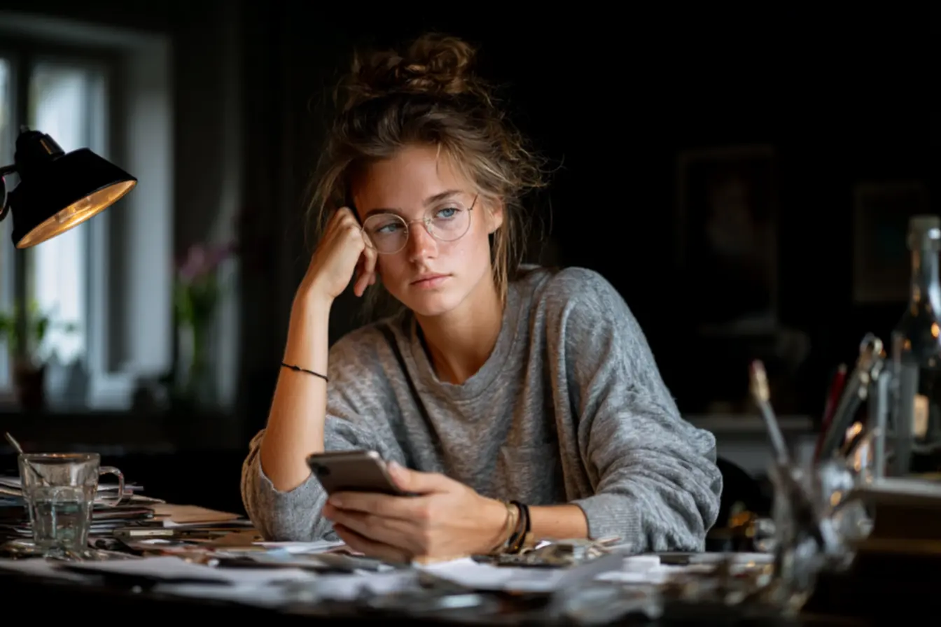 Mãos organizando blocos coloridos, simbolizando organização e flexibilidade para lidar com imprevistos