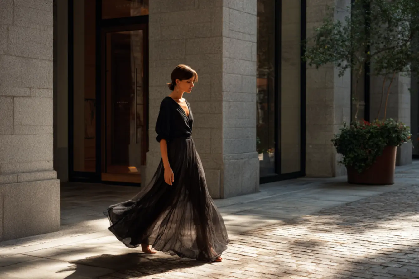 Saia Longa Transparente: Descubra Como Este Trend Fashion Está Dominando as Passarelas