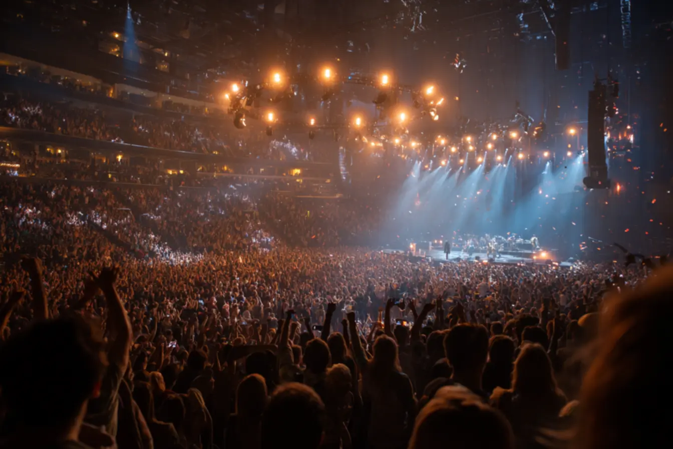 planejamento financeiro de shows em grande arena e lucratividade no entretenimento ao vivo