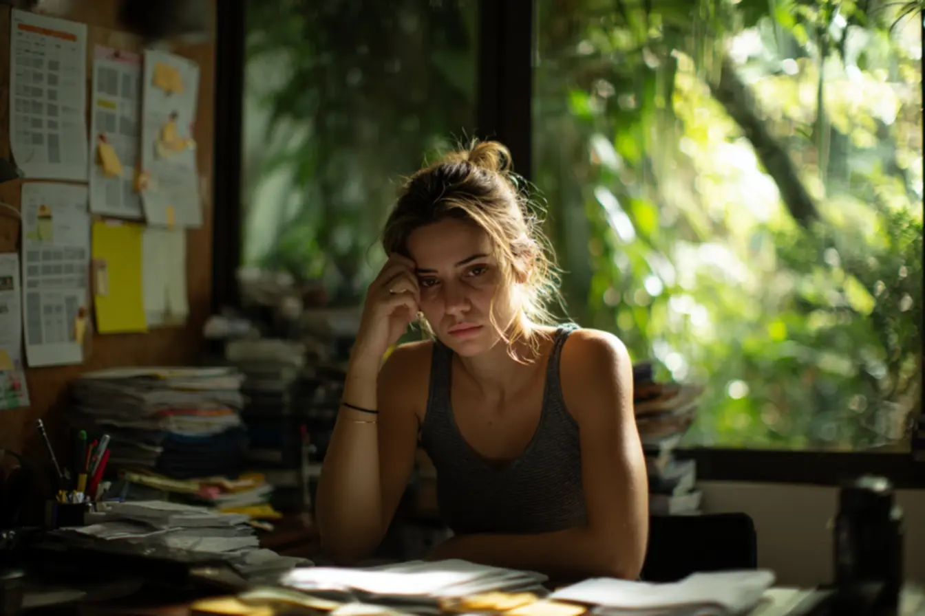 Tomada de decisão organizada em blocos de tempo com foco e produtividade