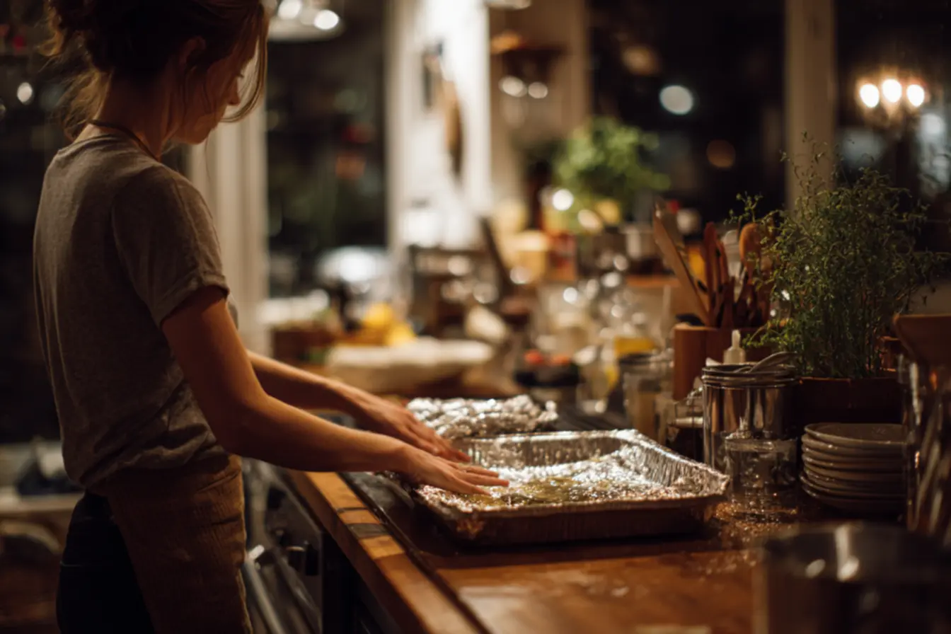 Papel alumínio protege gavetas da cozinha contra umidade e mofo
