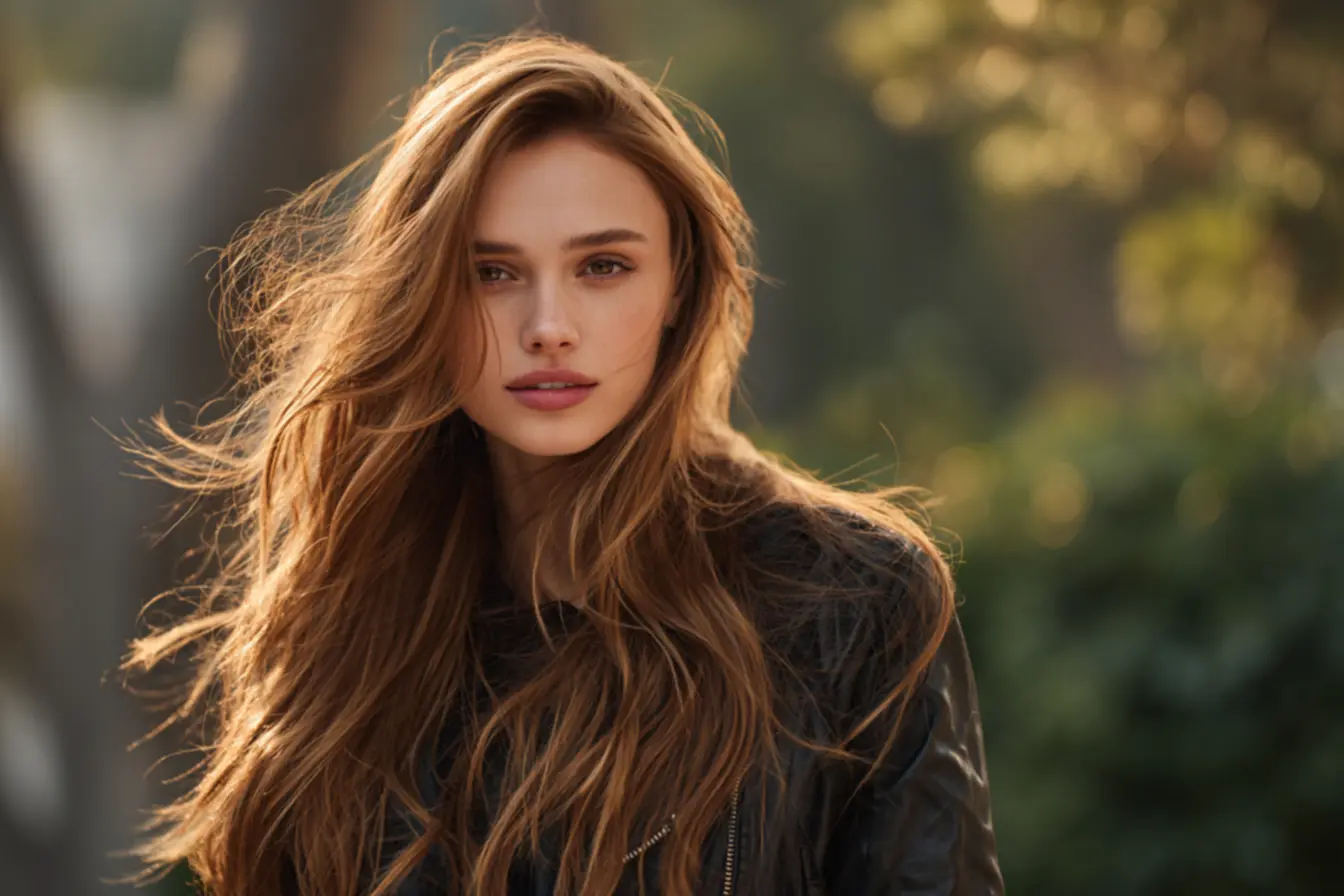 Técnicas de corte para cabelos longos com textura marcada e movimento natural