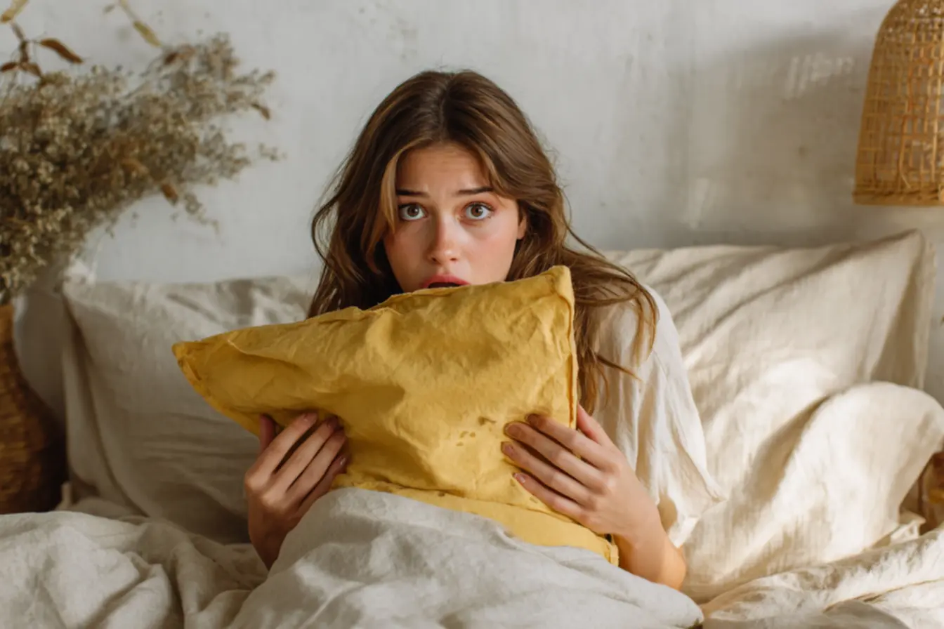 Ambiente ideal para proliferação de ácaros e fungos em almofadas