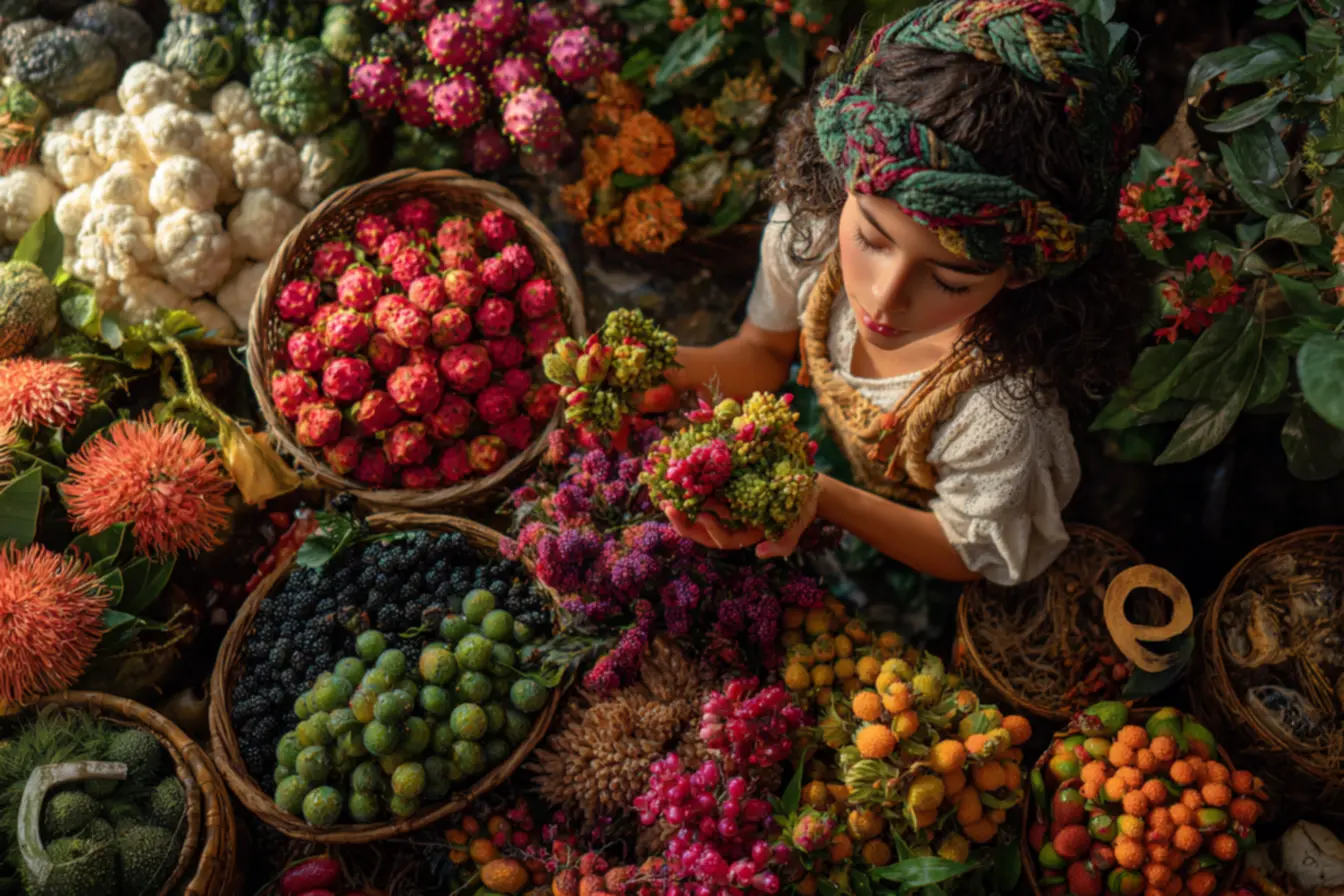 Frutas tropicais brasileiras com atenção à preservação ambiental e biodiversidade
