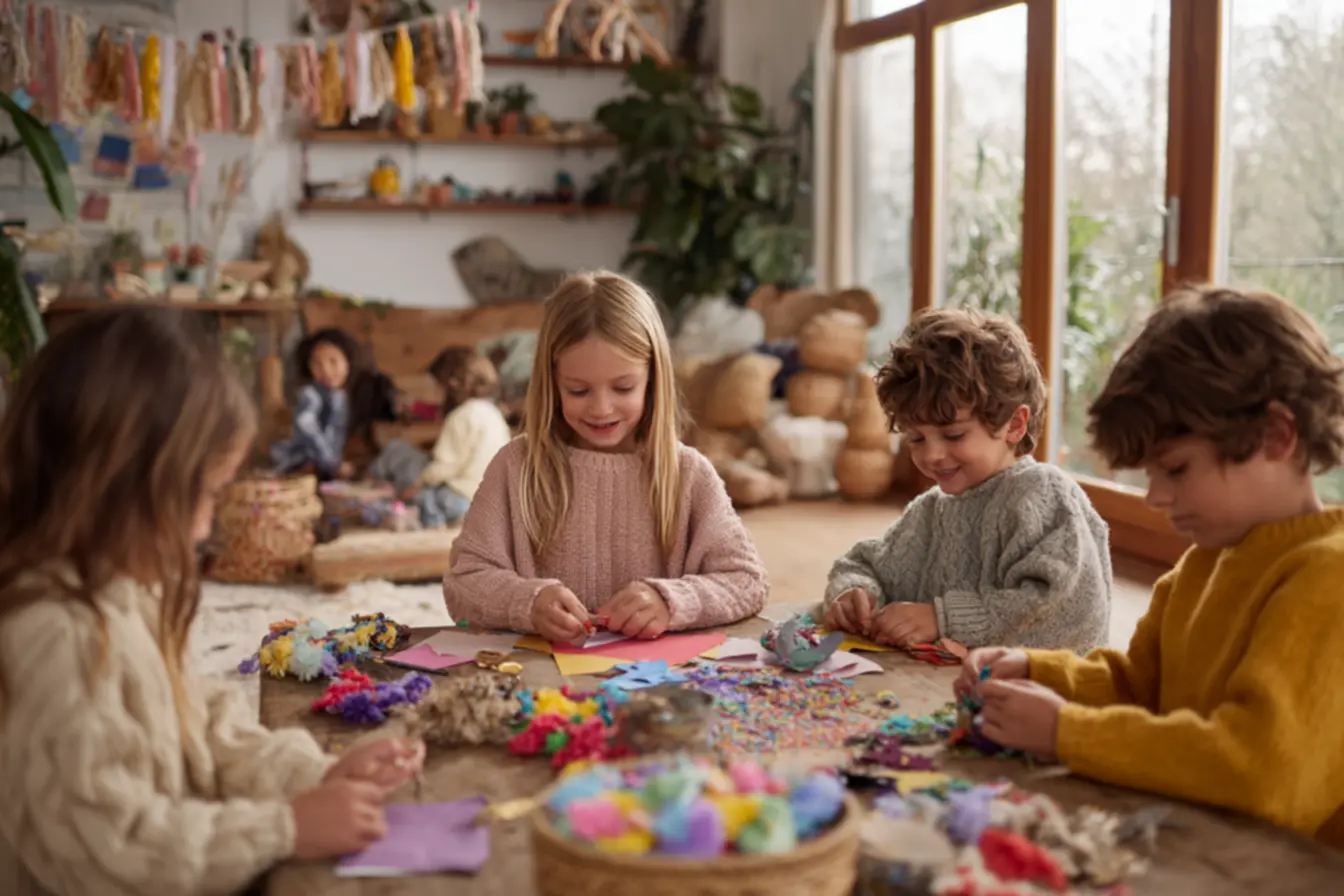 Painel de Dia das Mães com kit pronto em escola ou igreja decorada
