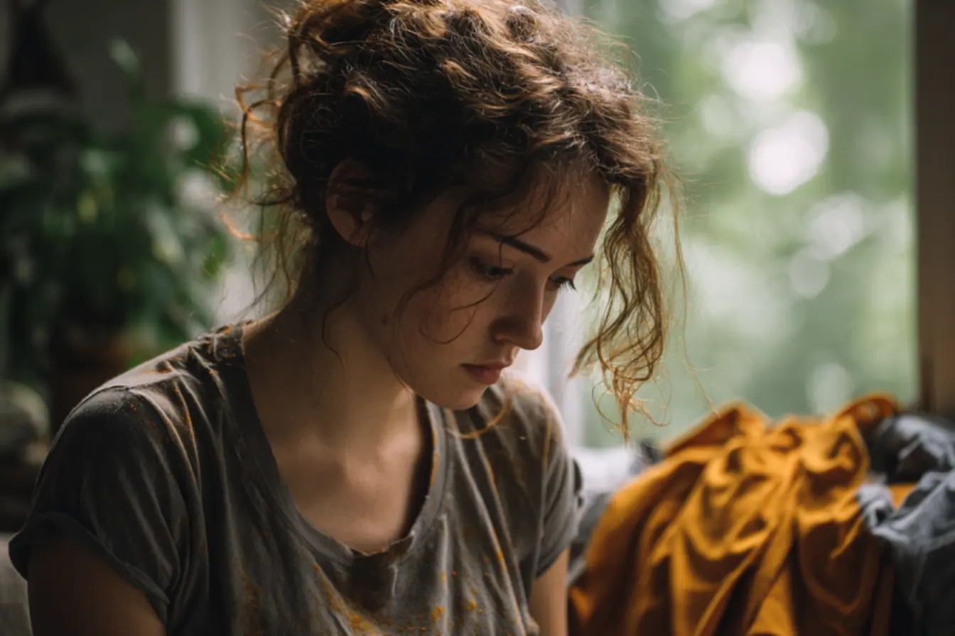 Uso correto do álcool para retirada de manchas de tinta em tecidos delicados