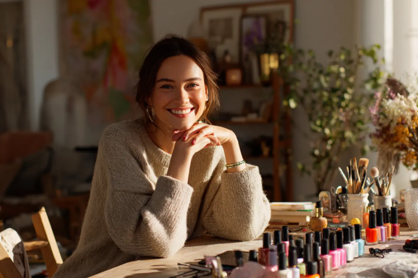 Kit básico para unhas decoradas com esmalte e nail art em casa