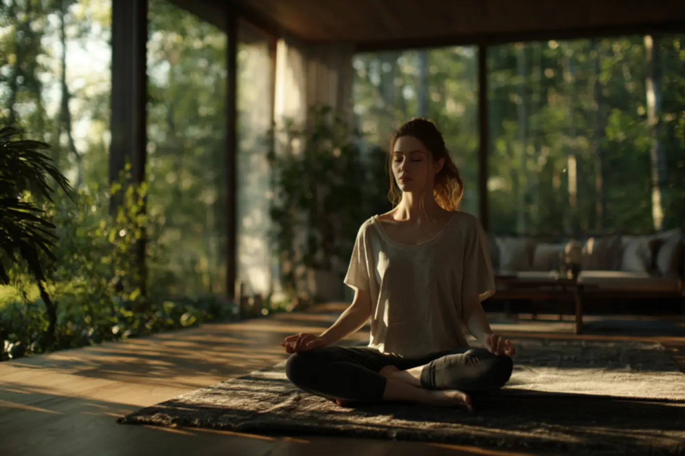 Prática de meditação curta de 5 minutos para iniciantes no dia a dia