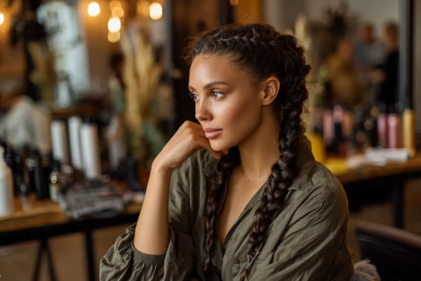 Como Selecionar Tranças Jumbo em Salões Sem Gastar Muito