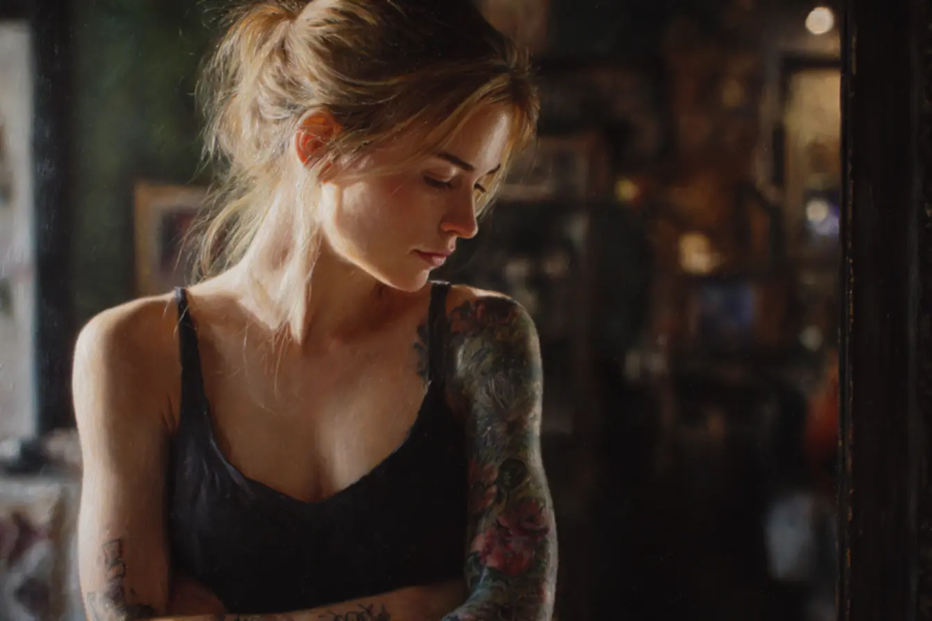 comparação entre cover up e remoção a laser para arrependimento de tatuagem