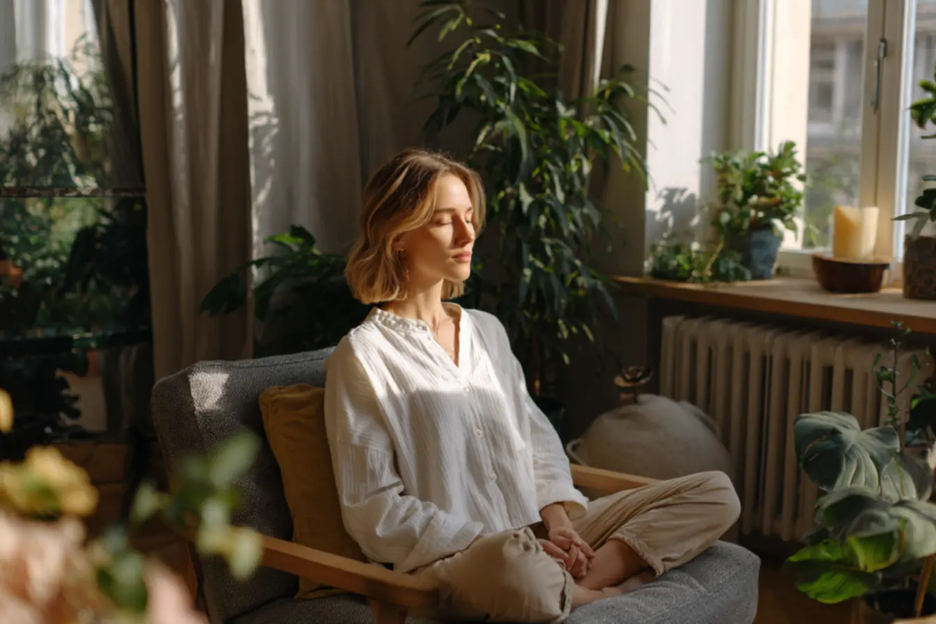 Técnica simples de meditação curta para iniciantes que buscam mais calma e clareza mental