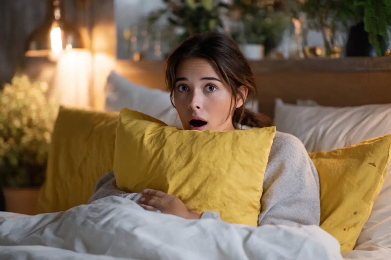 Manchas amareladas em almofadas e riscos para saúde respiratória