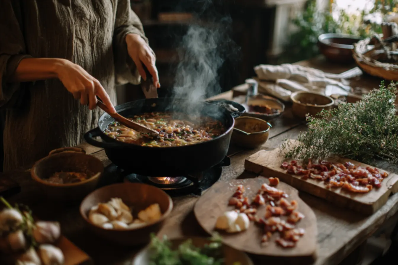 Feijão caipira autenticidade preparo tradicional brasileiro