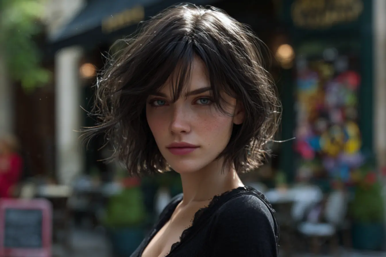 Short Bob e French Bob adaptados a diferentes formatos de rosto feminino