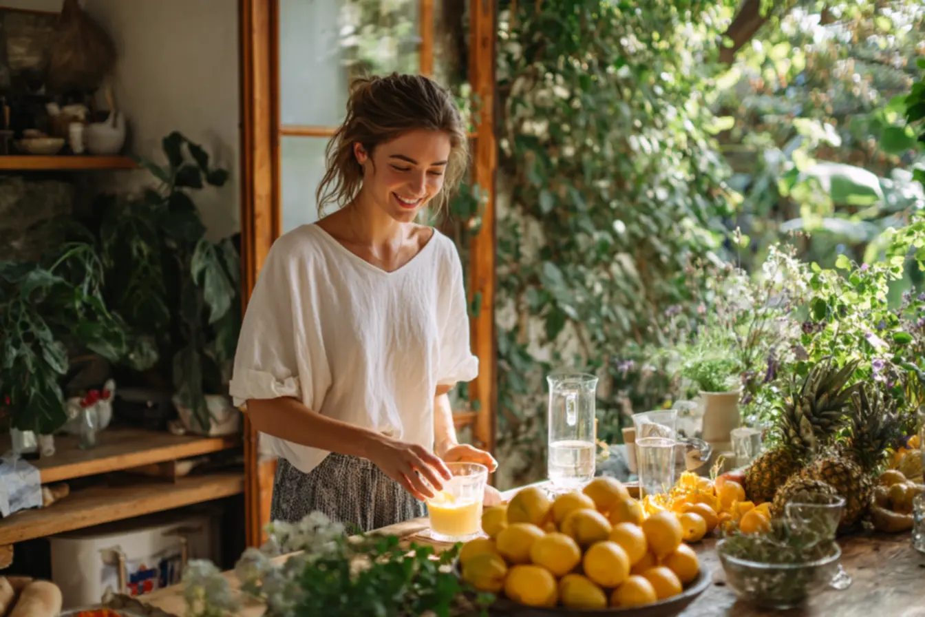 Frutas com letra O substituindo creme de leite com textura cremosa