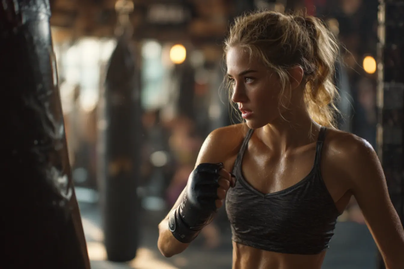 guia prático para escolher luvas de muay thai e boxe femininas com foco em proteção e conforto