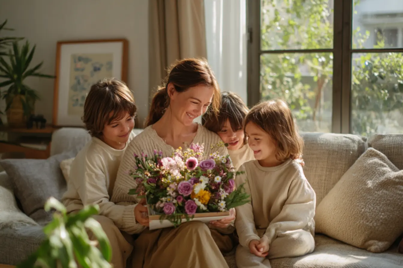 Decoração de Dia das Mães com kits prontos e DIY para painel comemorativo
