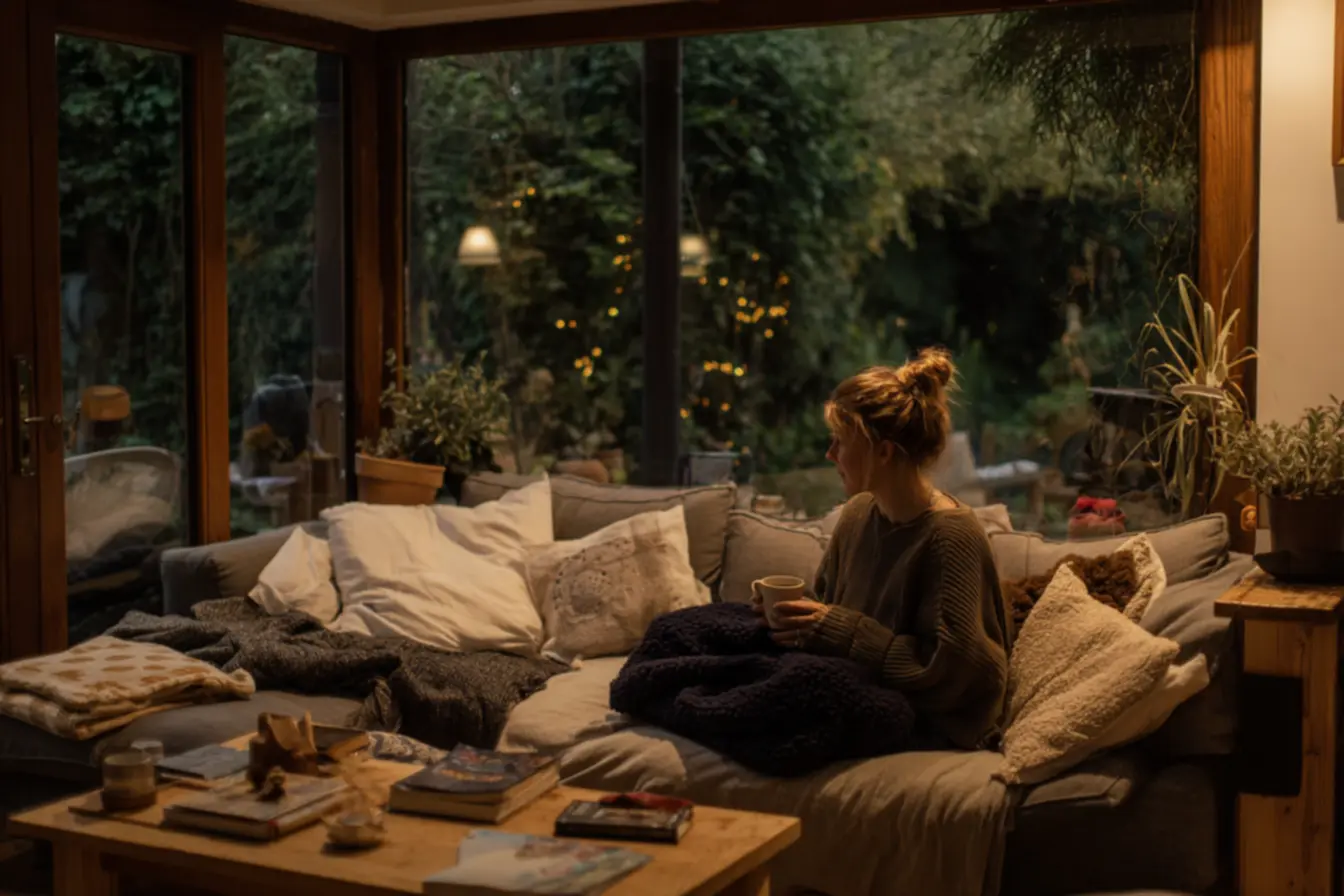 Mudanças nas visitas em casa e a casa como refúgio emocional na vida moderna