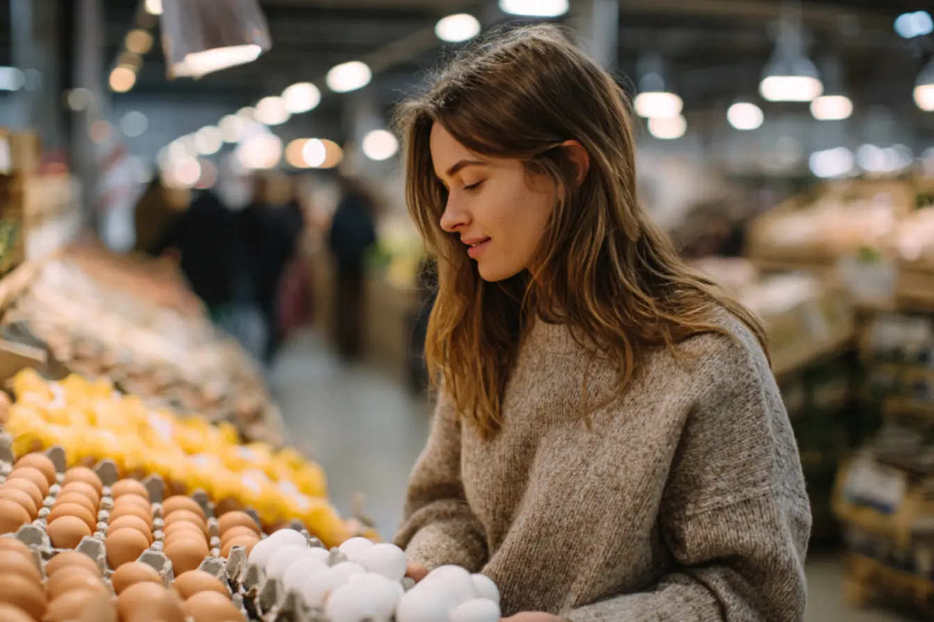 O que justifica o preço mais alto dos ovos marrons? Entenda as diferenças e benefícios reais.