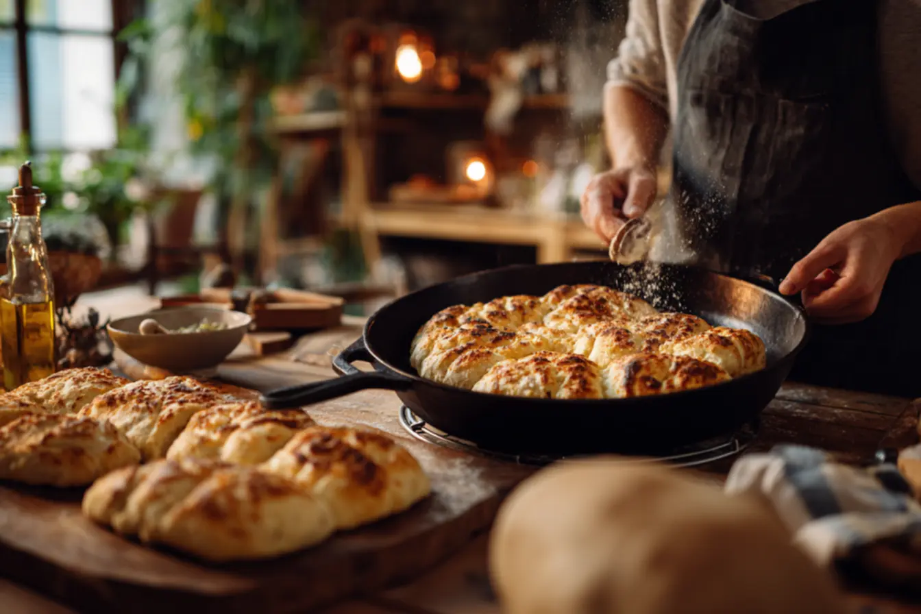 Pão na frigideira: receita fácil que dispensa forno e resulta em textura de padaria