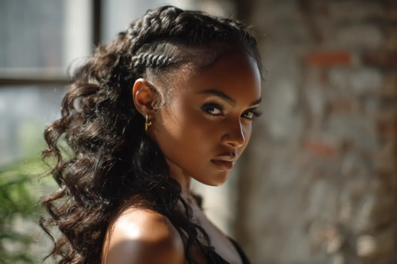 Preços reais para tranças em cachos soltos: descubra como economizar ao fazer o seu penteado